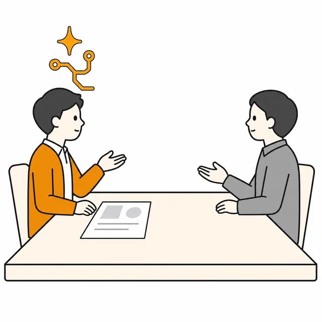 採用クローンのイメージイラスト